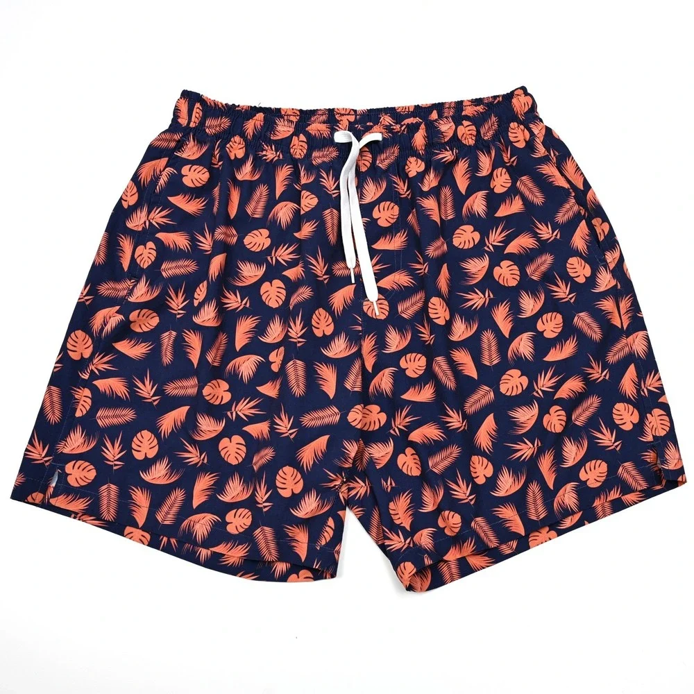 Bearbottom Swim Trunks Mens XL Geometric‎ Printed Beach Shorts Unlined 7